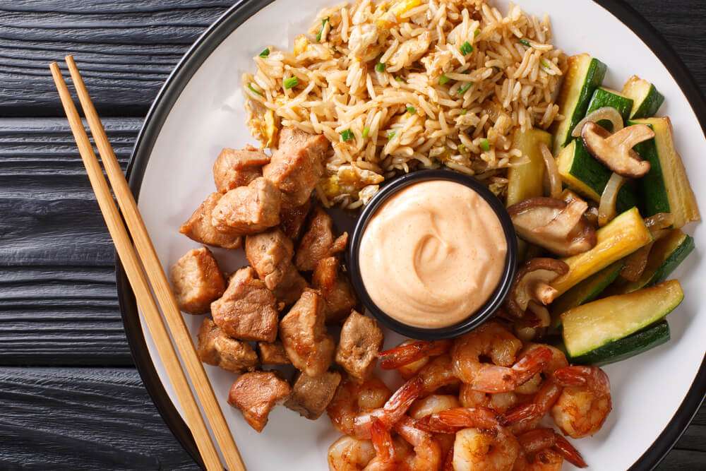 hibachi-dish-with-sauce